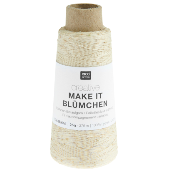 Creative Make It Blmchen Garn - 005 - Ecru