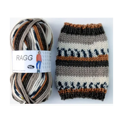  RAGG SOKKEGARN - HJERTEGARN