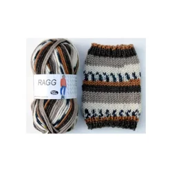  RAGG SOKKEGARN - HJERTEGARN