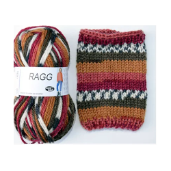  RAGG SOKKEGARN - HJERTEGARN