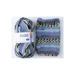  RAGG SOKKEGARN - HJERTEGARN