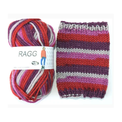  RAGG SOKKEGARN - HJERTEGARN