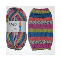  RAGG SOKKEGARN - HJERTEGARN