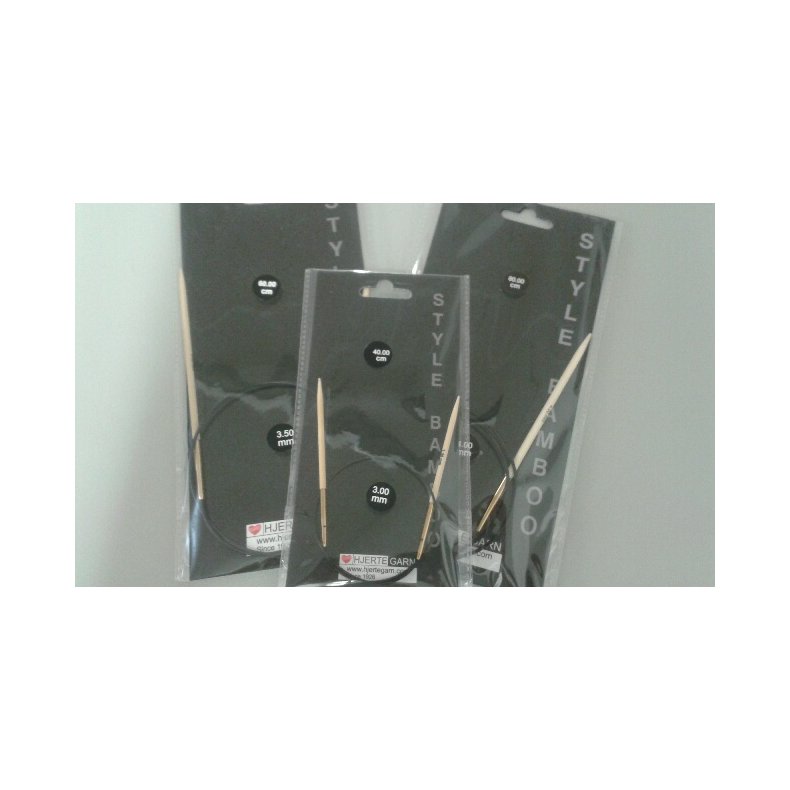 Bambus rundpinde, lngde 40 cm