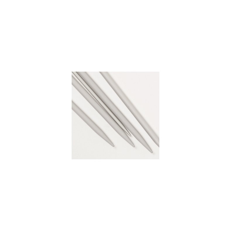 DROPS Basic Aluminium Strmpepinde (20 cm)