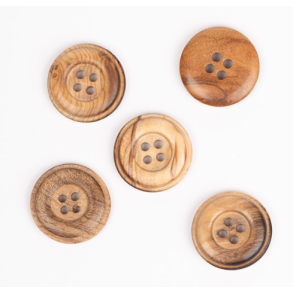 DROPS knap nr. 511: cedertr 20mm.  Prisen er pr. stk.