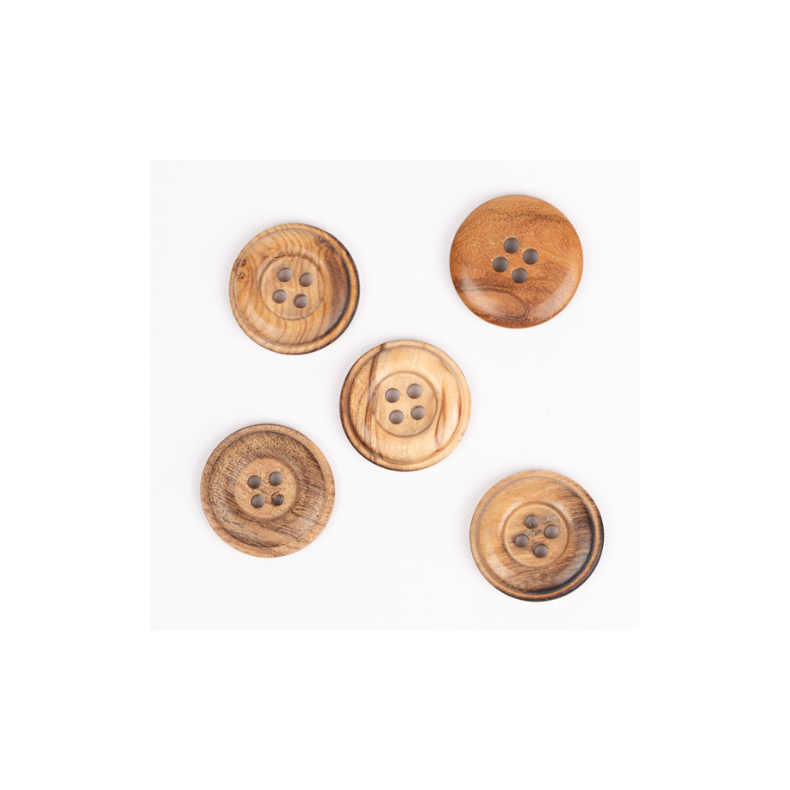 DROPS knap nr. 511: cedertr� 20mm.  Prisen er pr. stk.