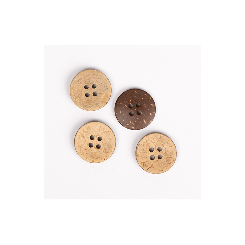 DROPS knap nr. 515: kokosn�d 20mm.  Prisen er pr. stk.