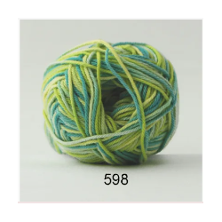 Cotton 8 - flerfarvet