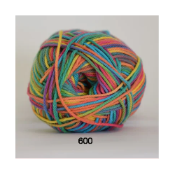 Cotton 8 - flerfarvet