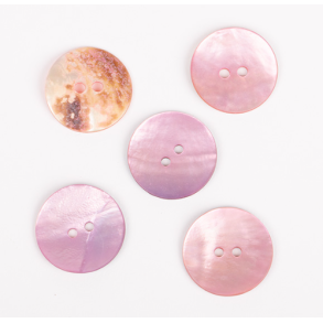 DROPS knap nr. 608: rosa perlemor 20mm. Prisen er pr. stk.