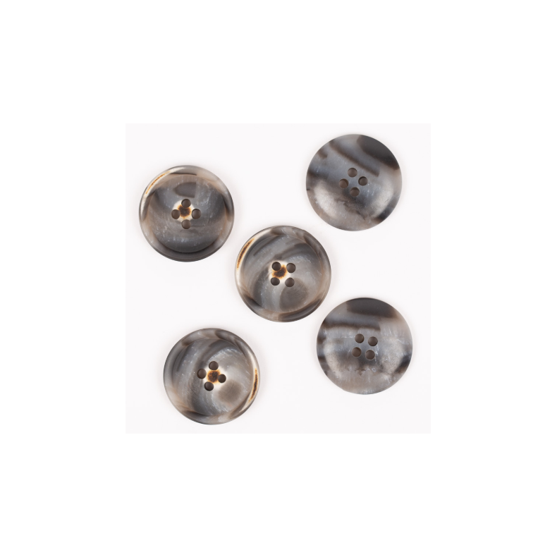 DROPS knap nr. 702: imiteret tr� (mokka) 23mm. Prisen er pr. stk.