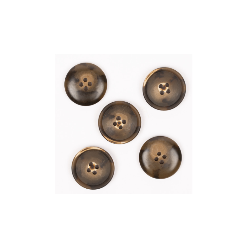 DROPS knap nr. 704: imiteret tr� (valn�d) 23mm. Prisen er pr. stk.