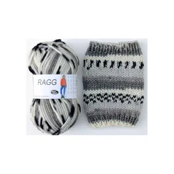  RAGG SOKKEGARN - HJERTEGARN